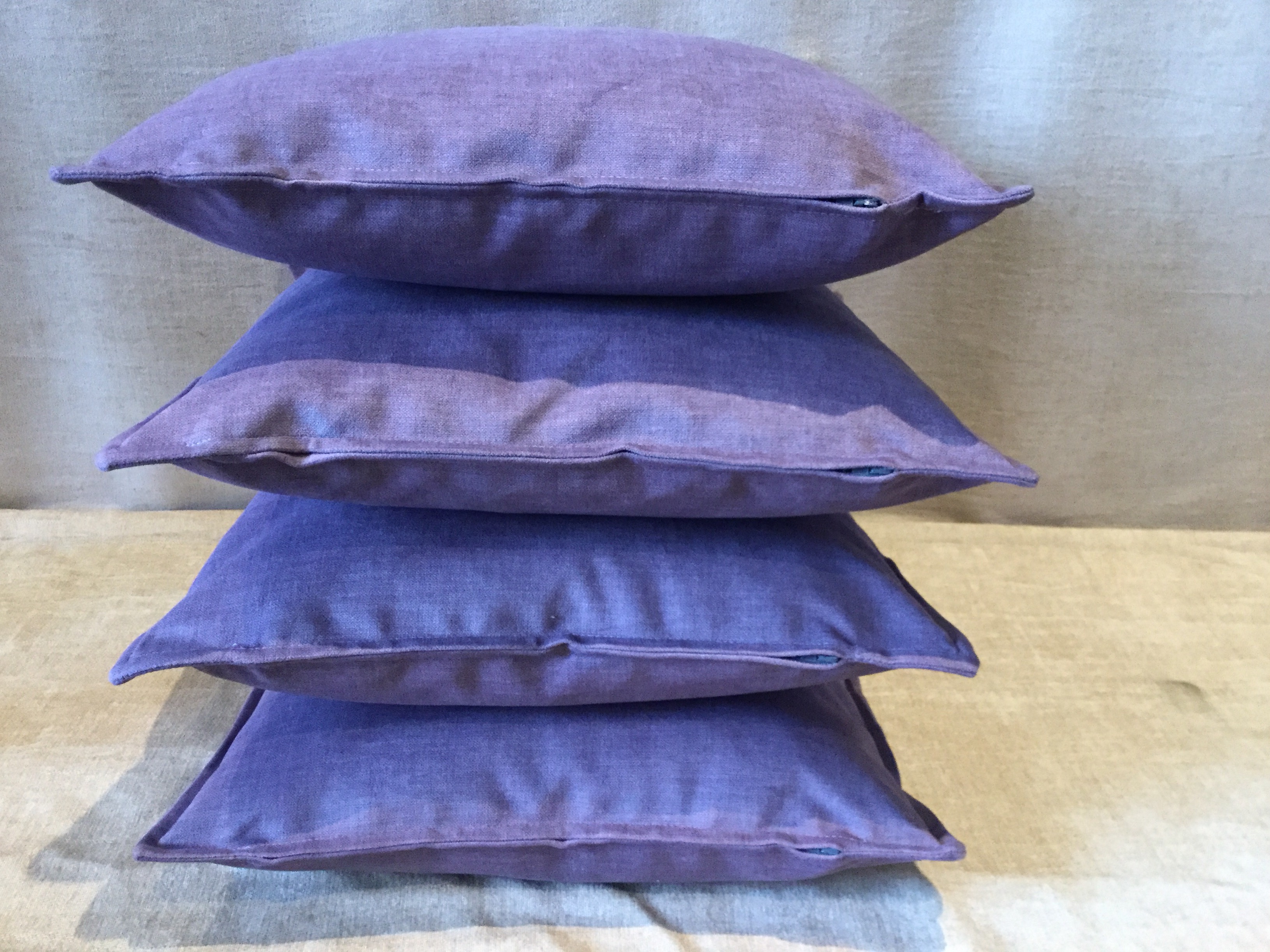 Velvet cushions