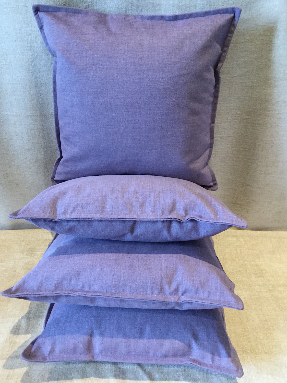 Velvet cushions