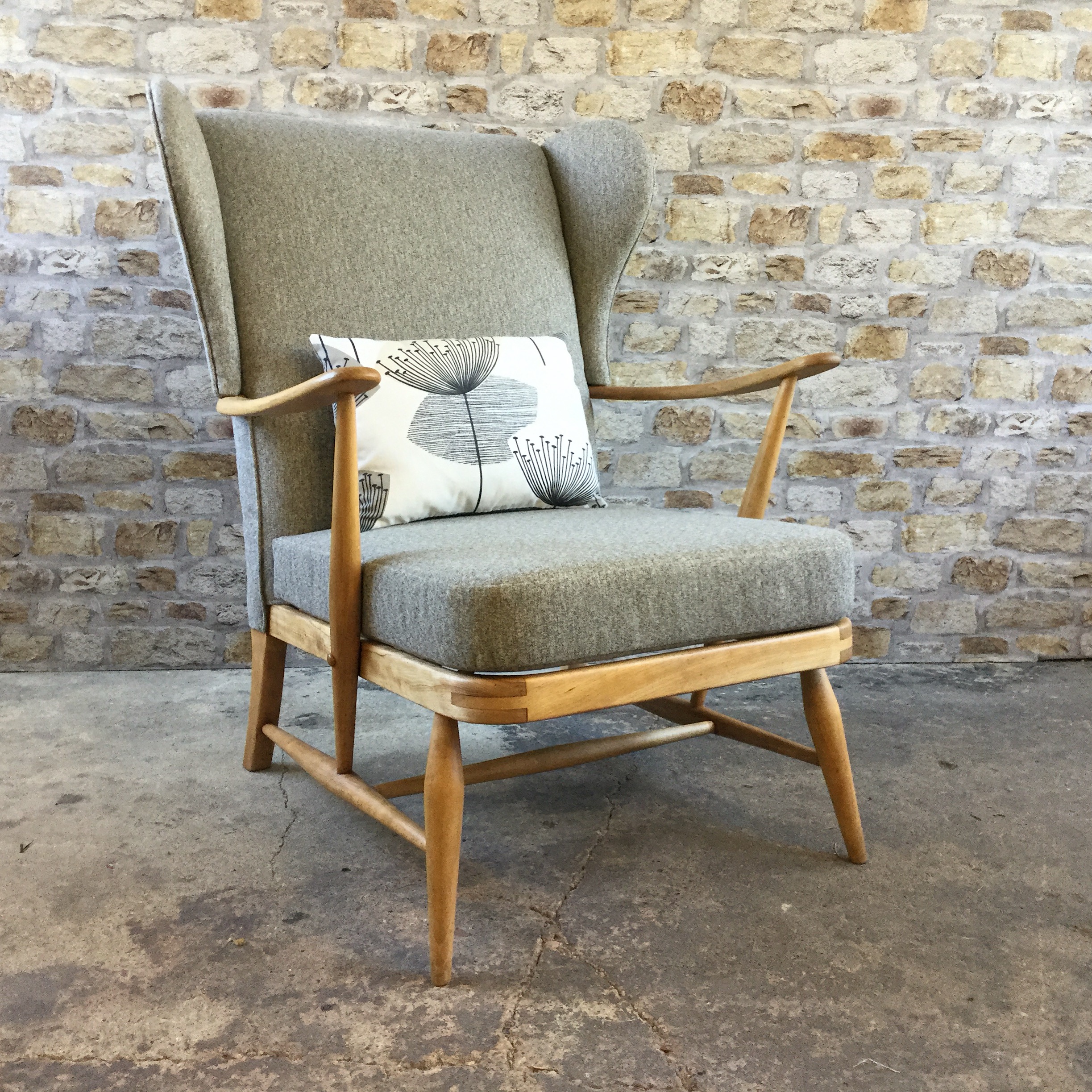 Vintage Ercol Wingback Chair