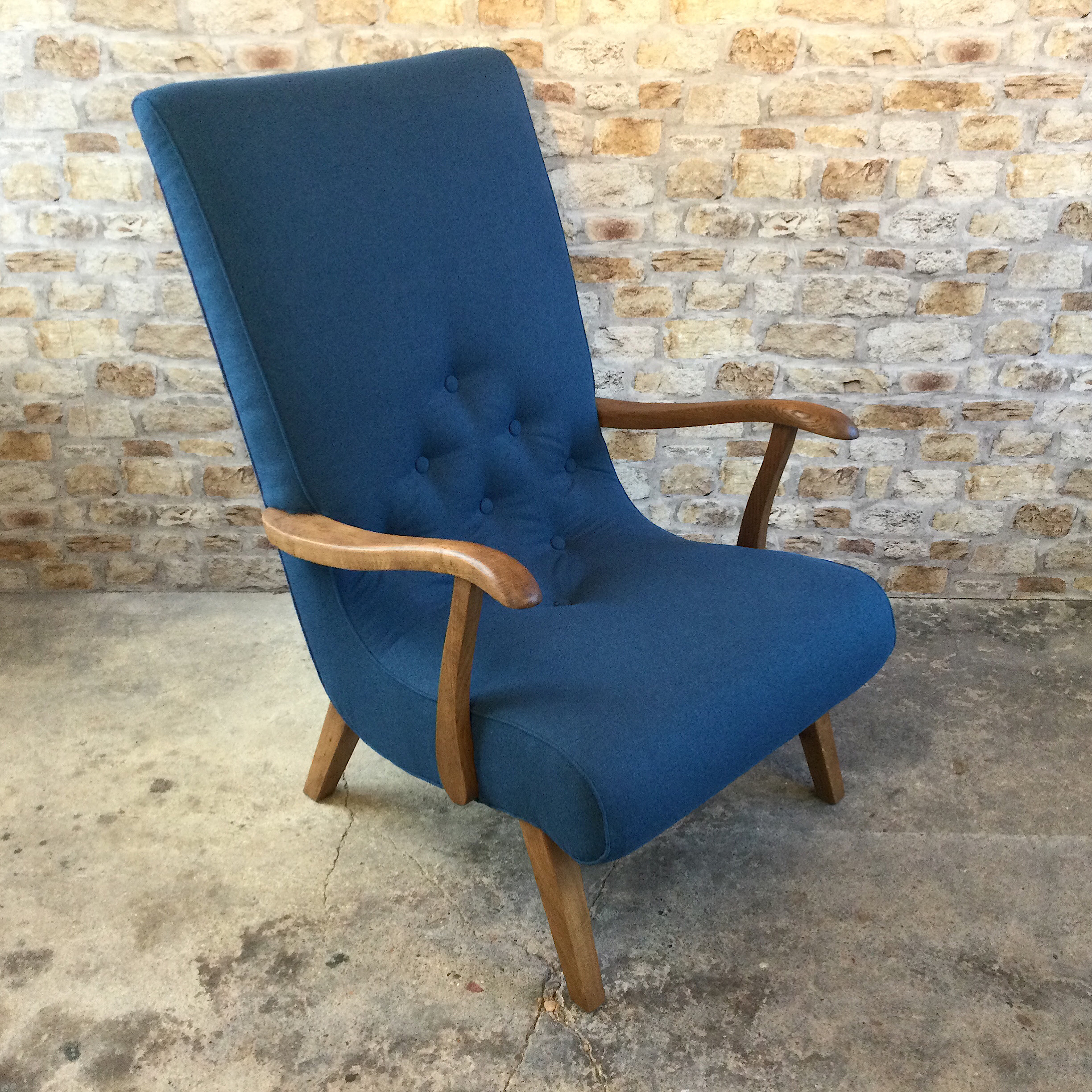 Mid Century Oak Danish Chair