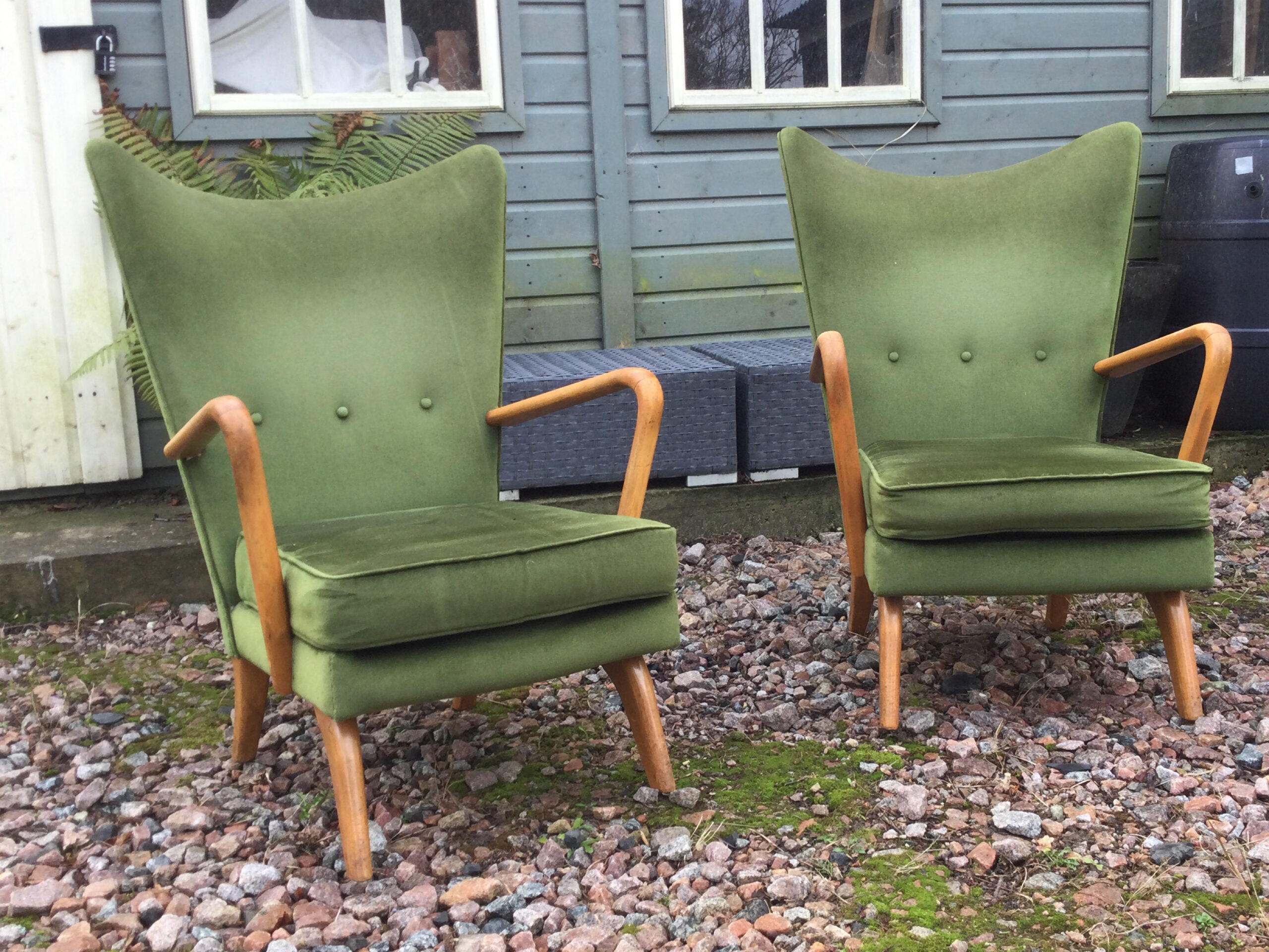 Howard Keith Bambino Chairs, before refurb
