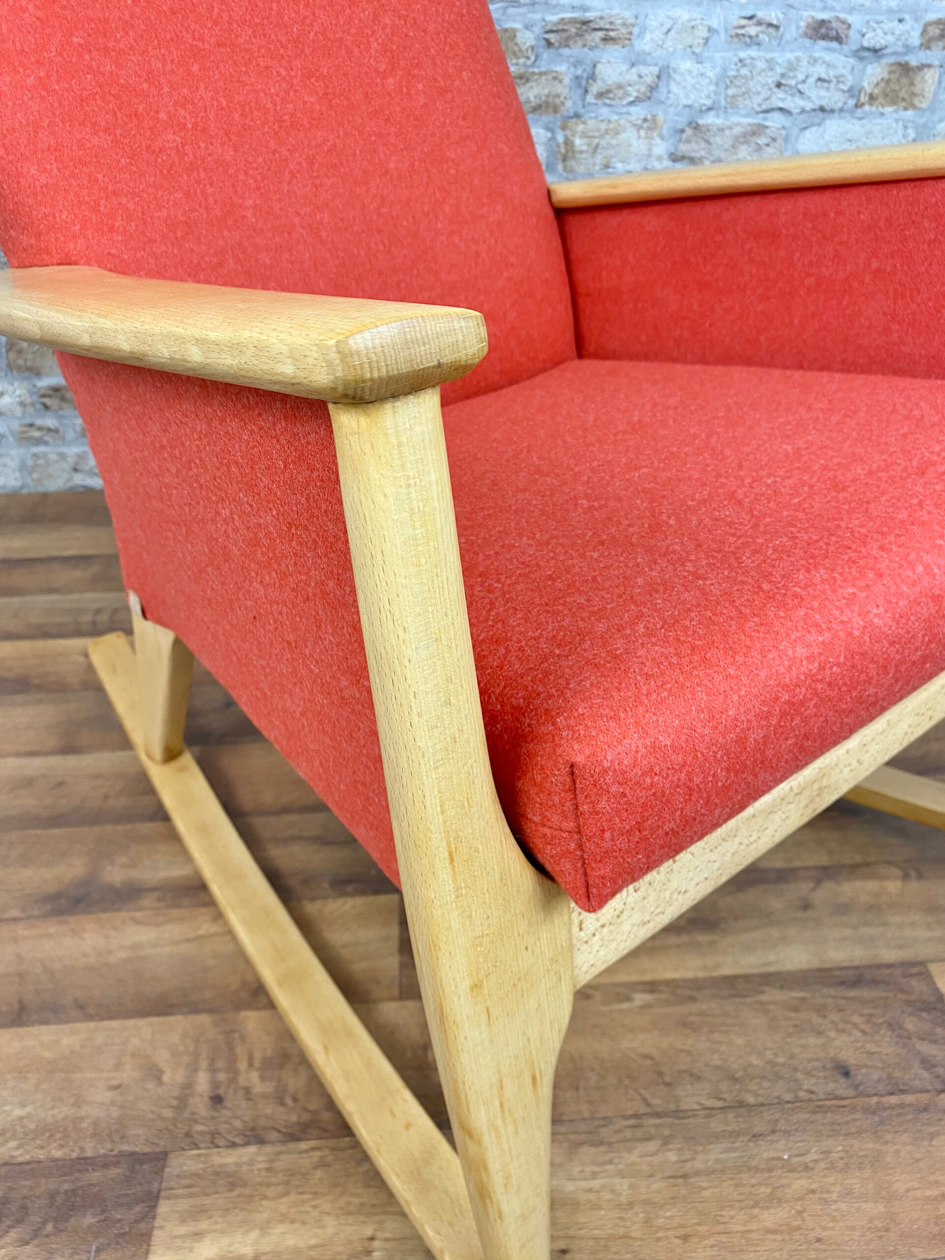 Mid Century Parker Knoll Rocking Chair