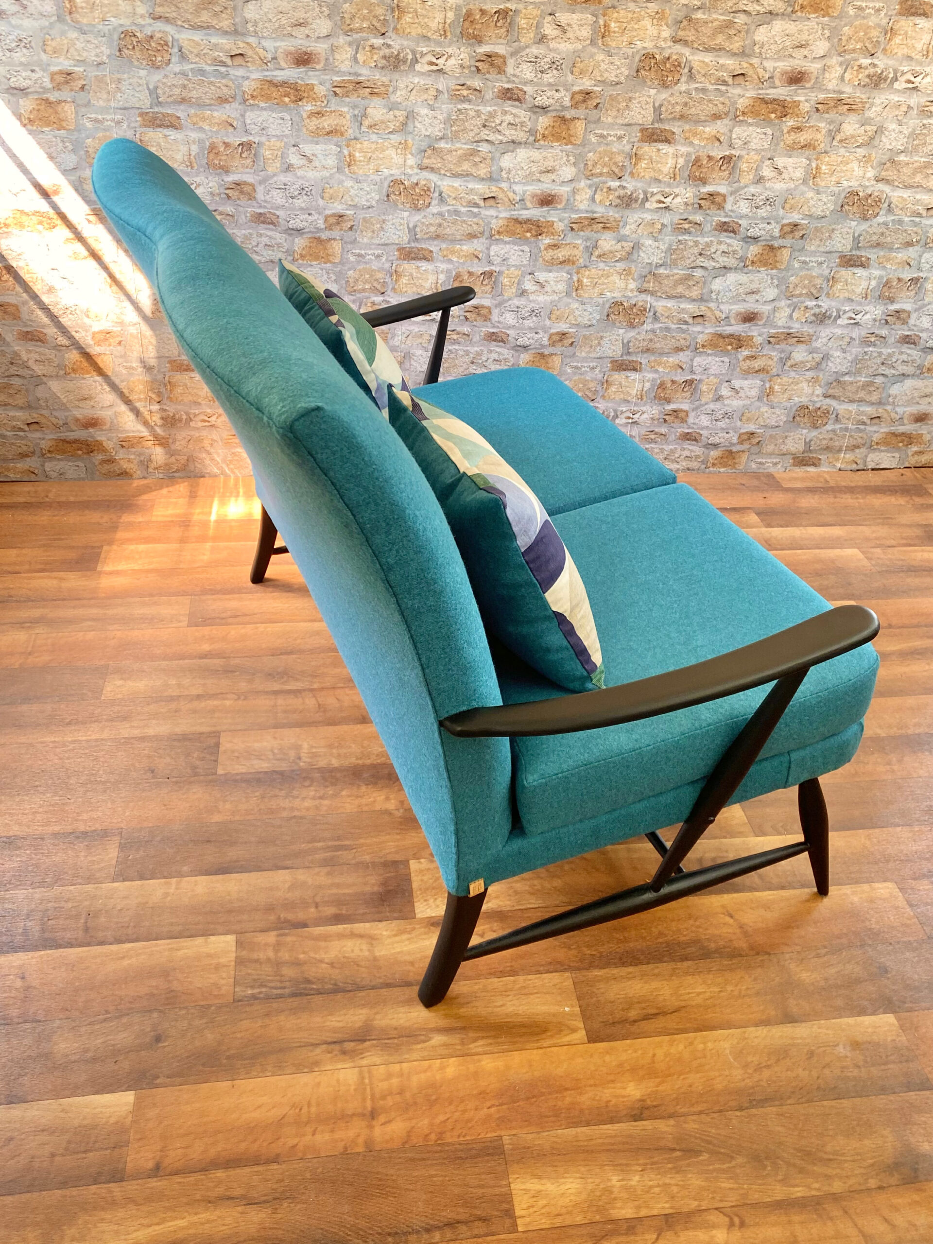 Mid Century Ercol 2 Seater Sofa
