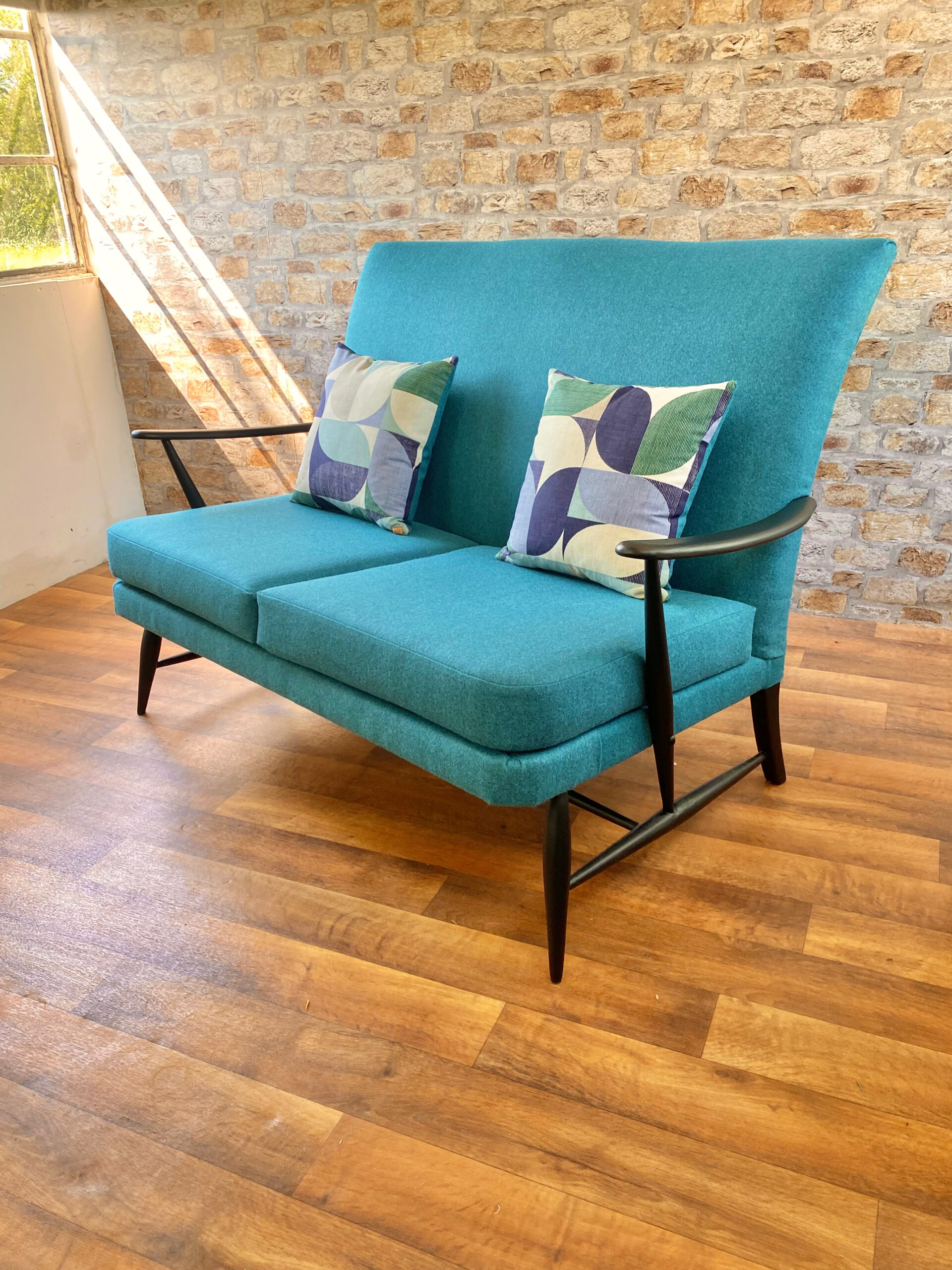 Mid Century Ercol 2 Seater Sofa