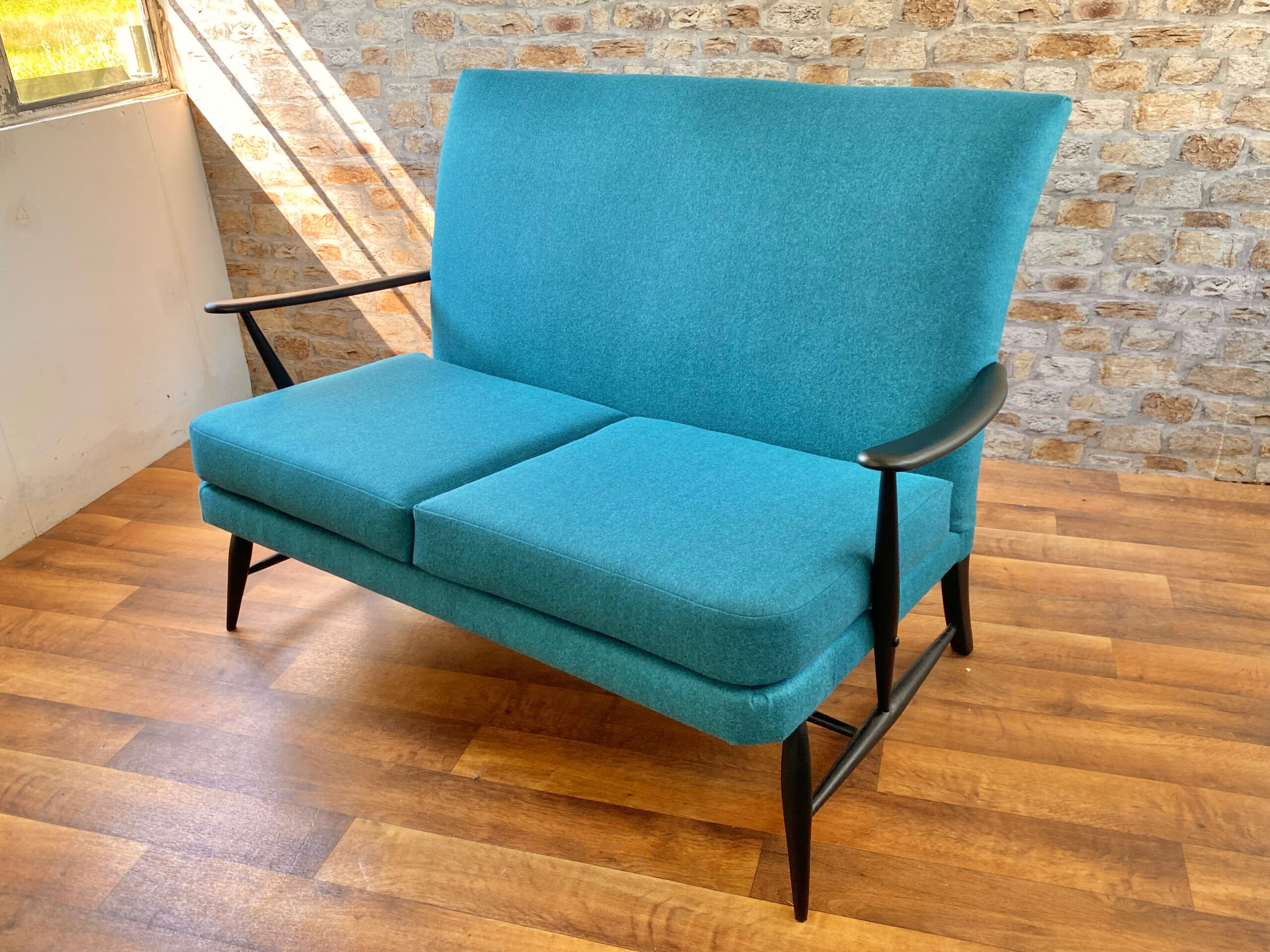 Mid Century Ercol 2 Seater Sofa