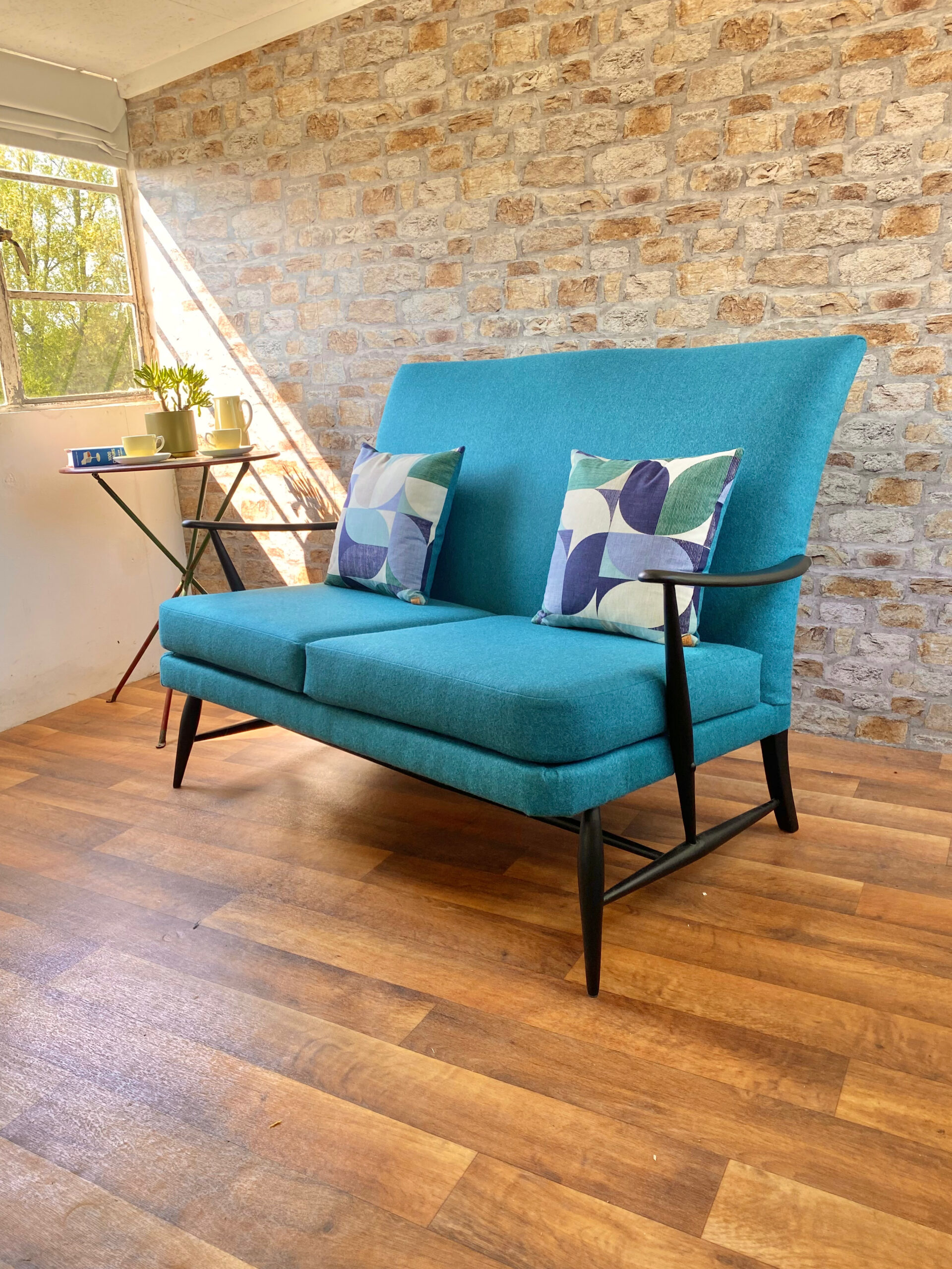 Mid Century Ercol 2 Seater Sofa
