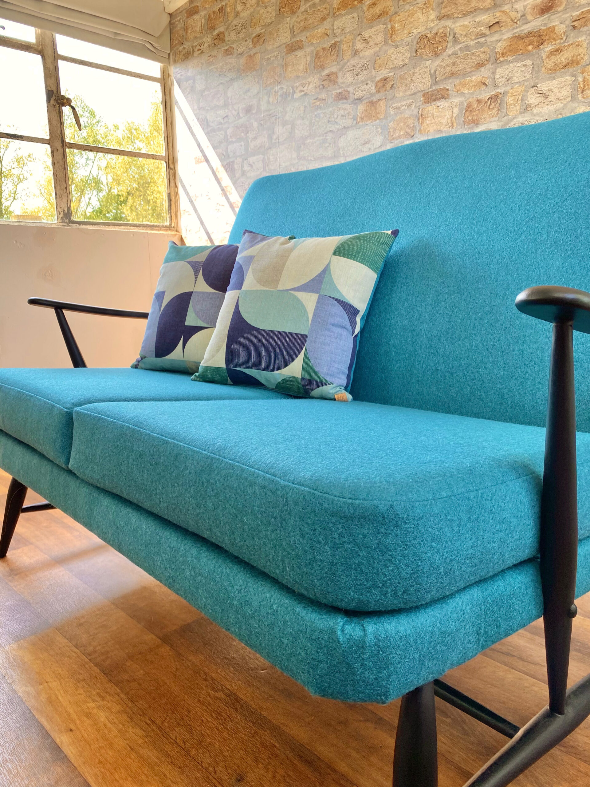 Mid Century Ercol 2 Seater Sofa