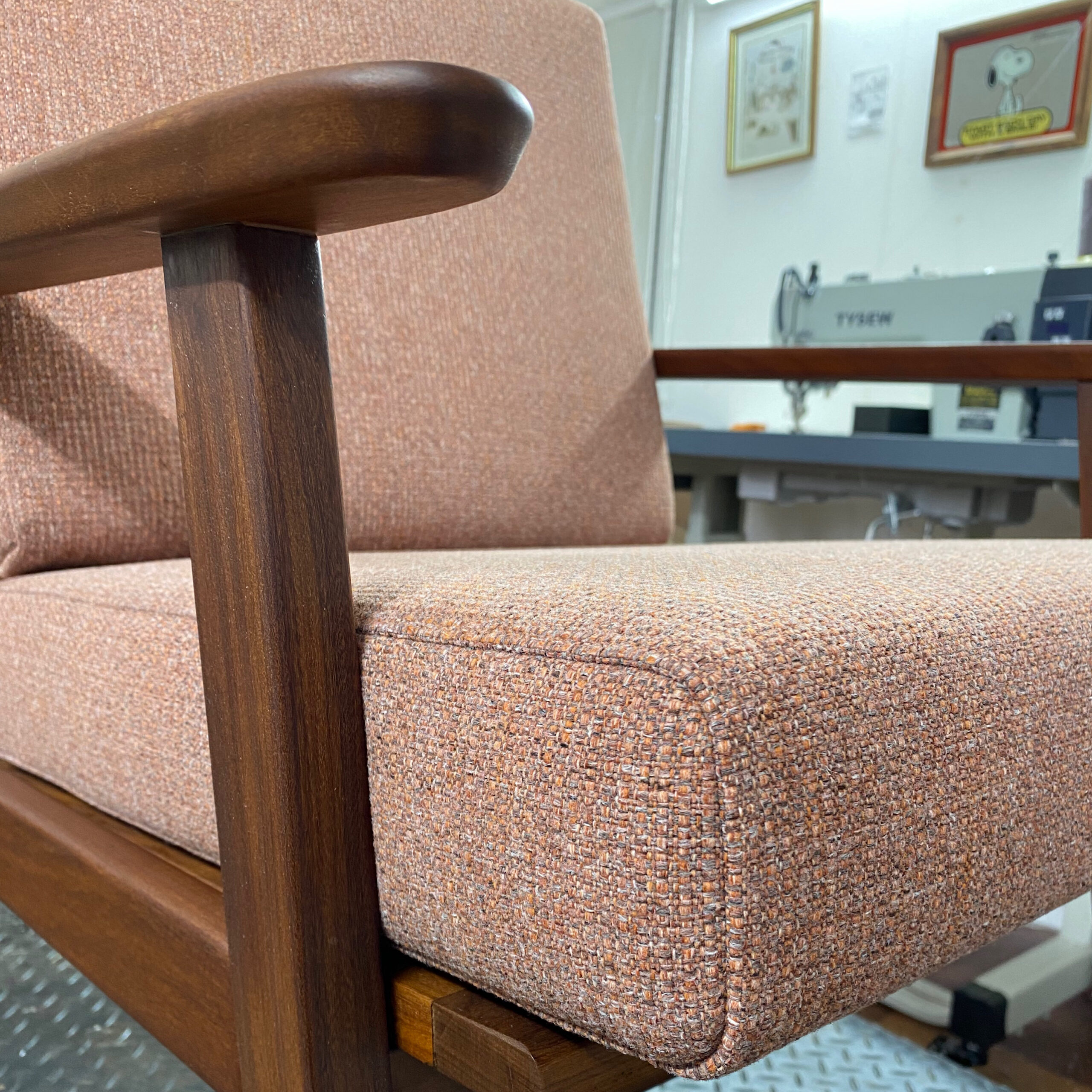 Mid Century Teak Lounge Chair Mid Century Teak Lounge Chair