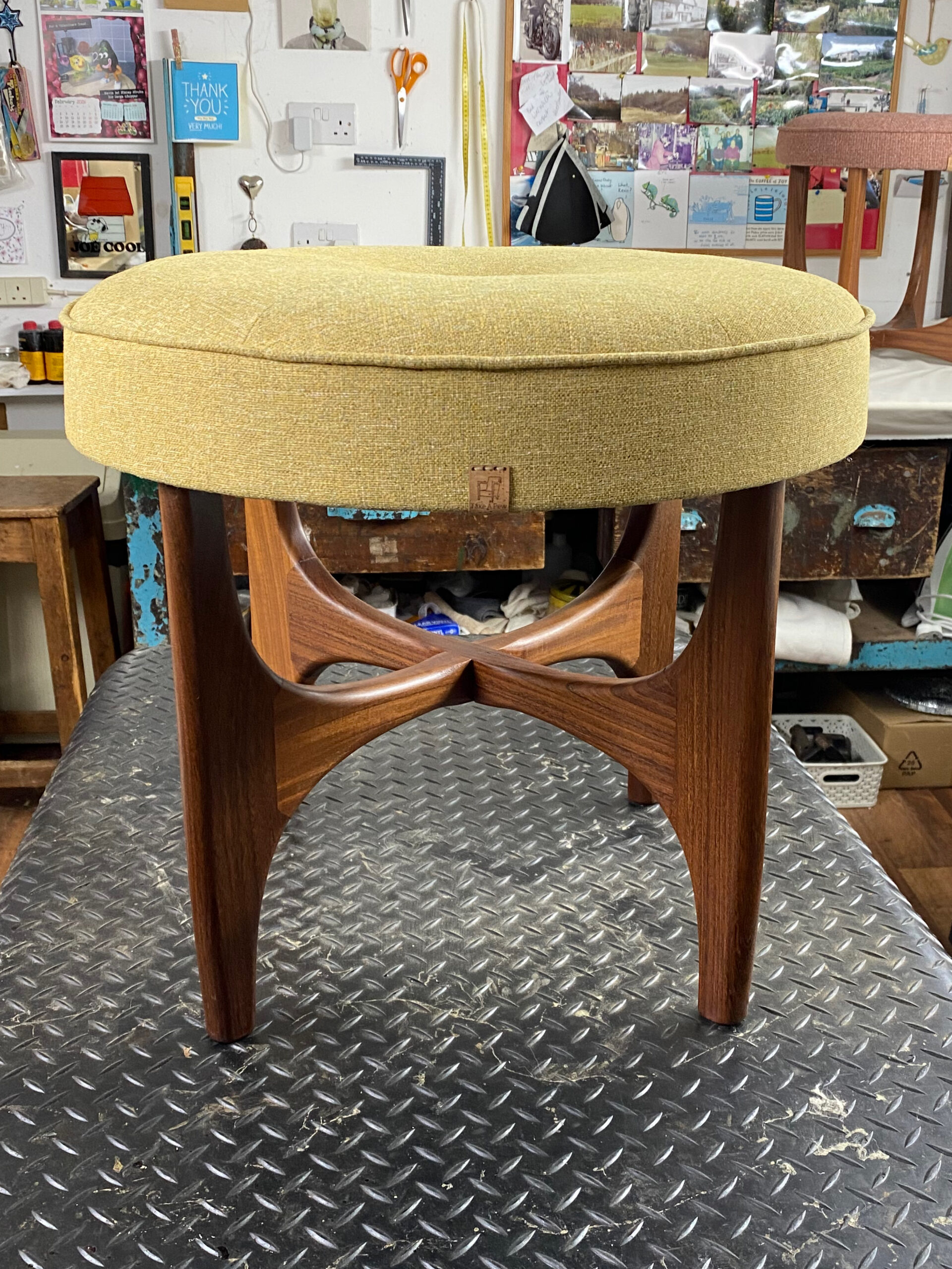 Refurbished G Plan Fresco Footstool Refurbished G Plan Fresco Footstool