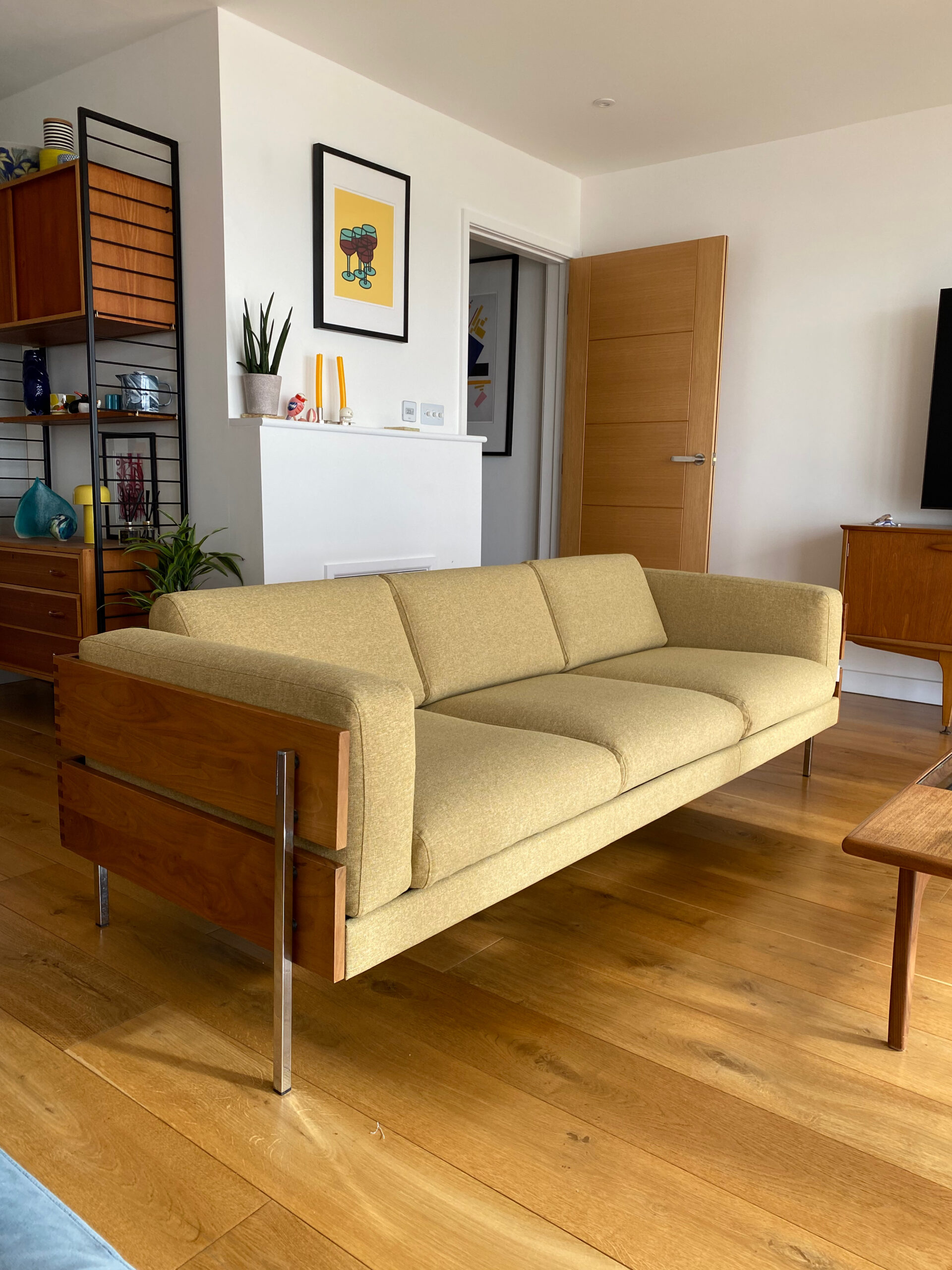 Robin Day Forum Sofa for Habitat with new cushion covers Robin Day Forum Sofa for Habitat with new cushion covers