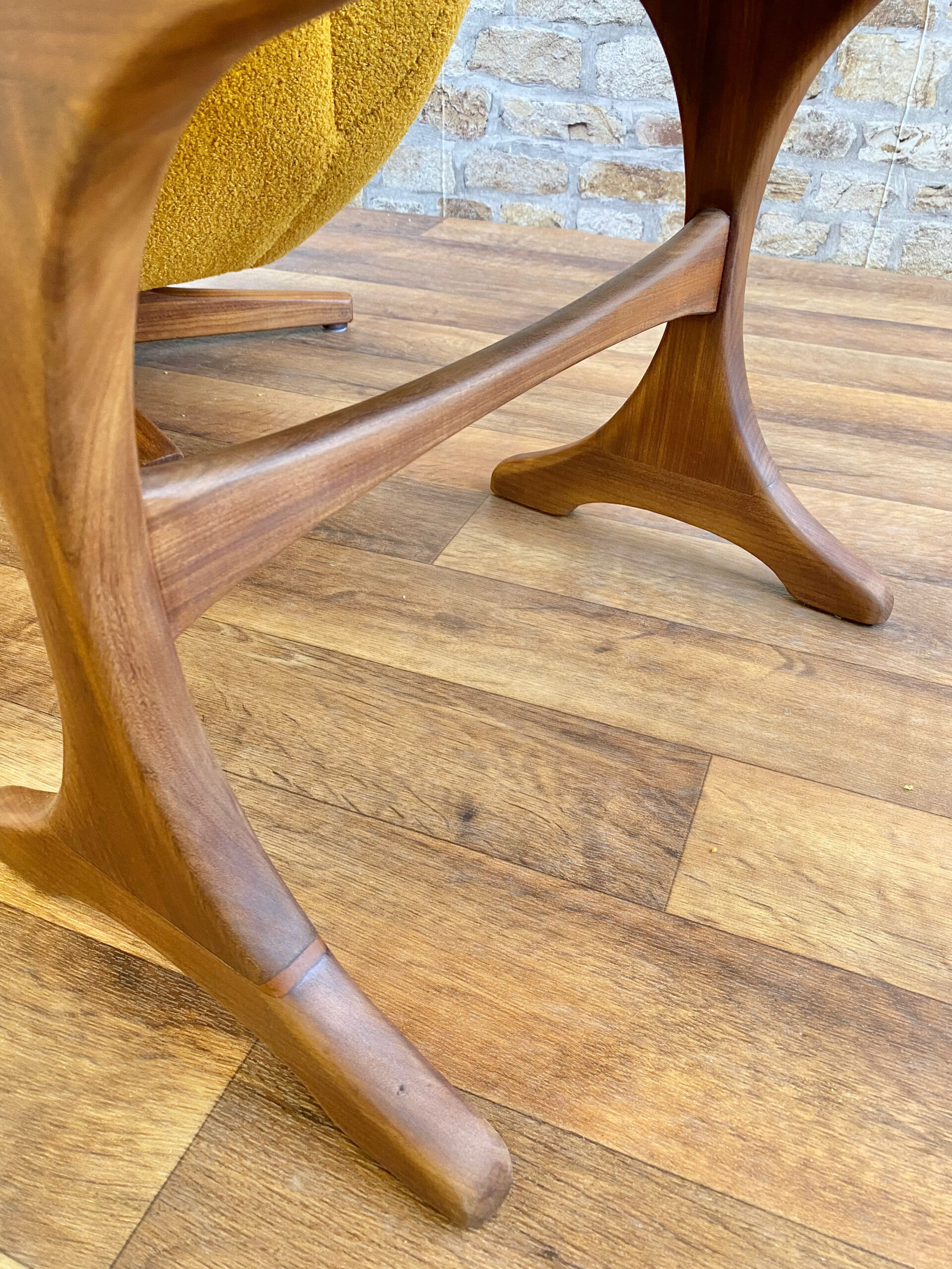 G Plan Footstool close up