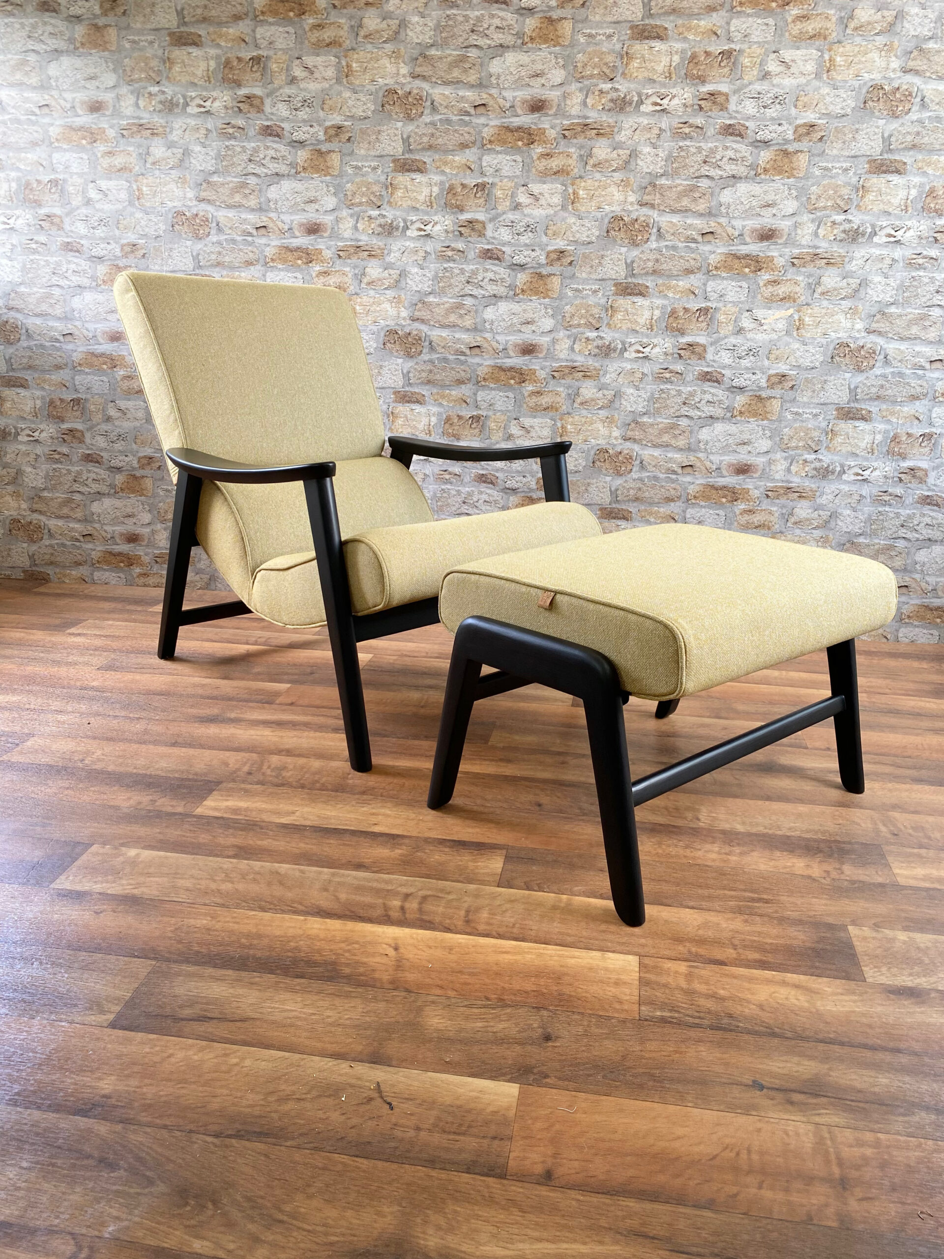 G Plan Siesta Chair & Footstool