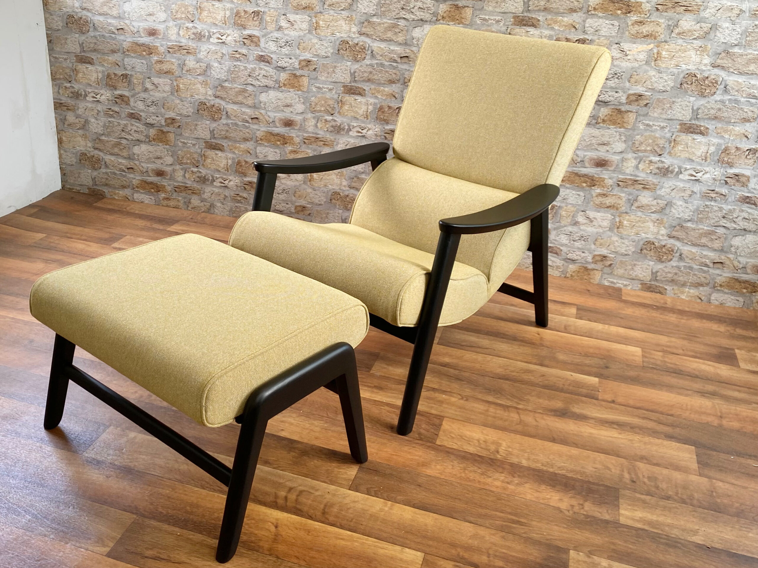 G Plan Siesta Chair & Footstool