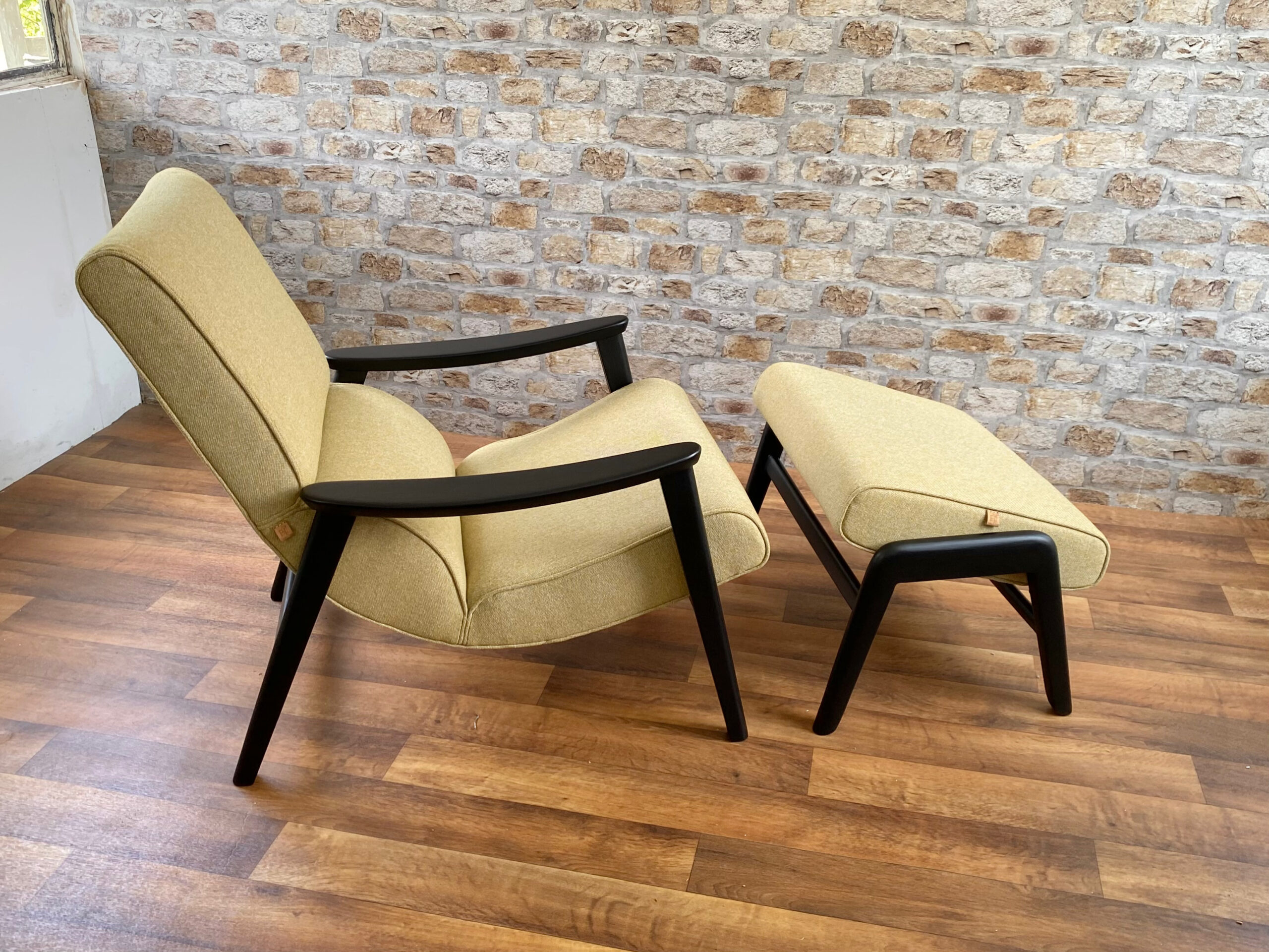 G Plan Siesta Chair & Footstool