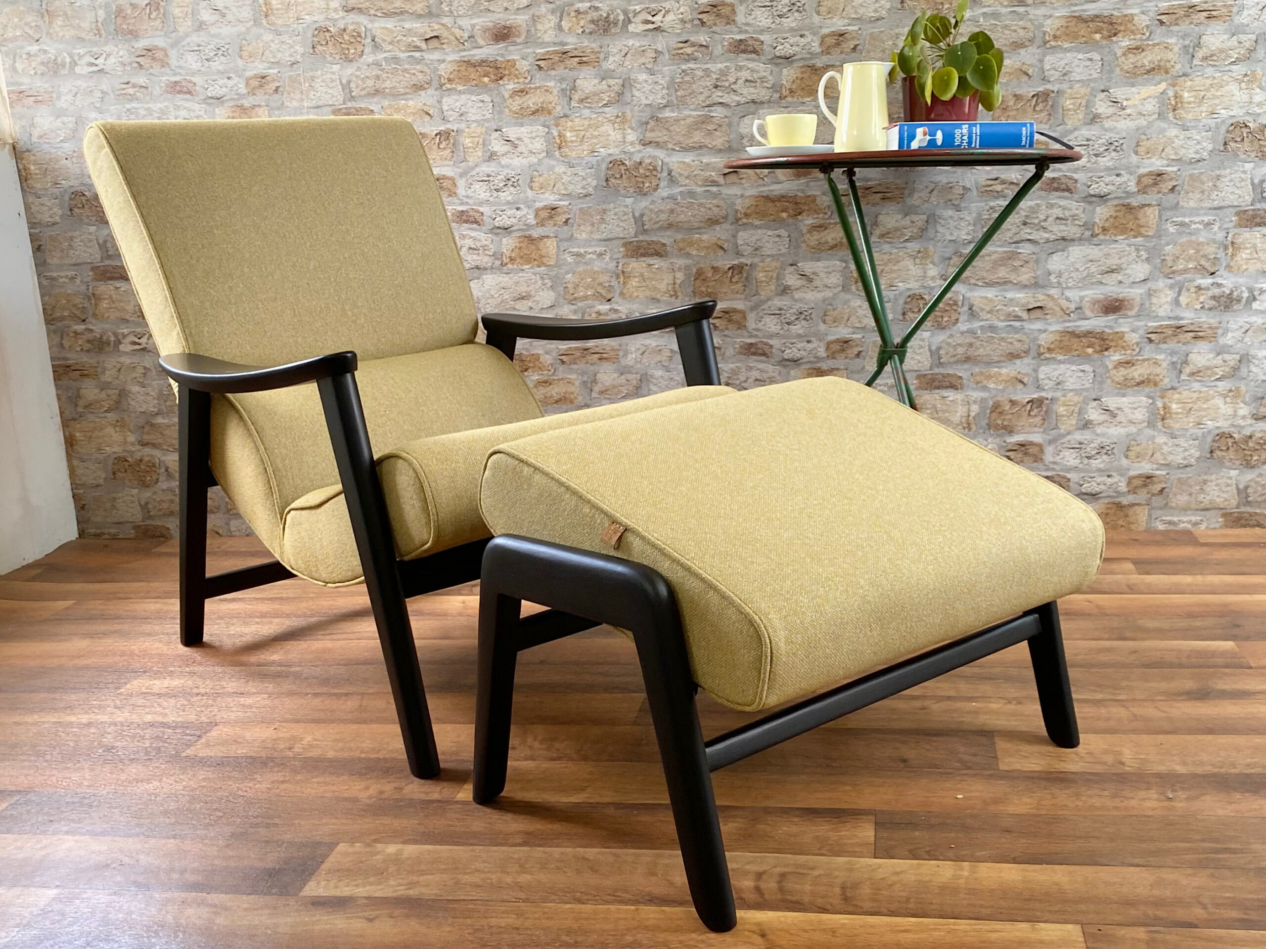 G Plan Siesta Chair & Footstool