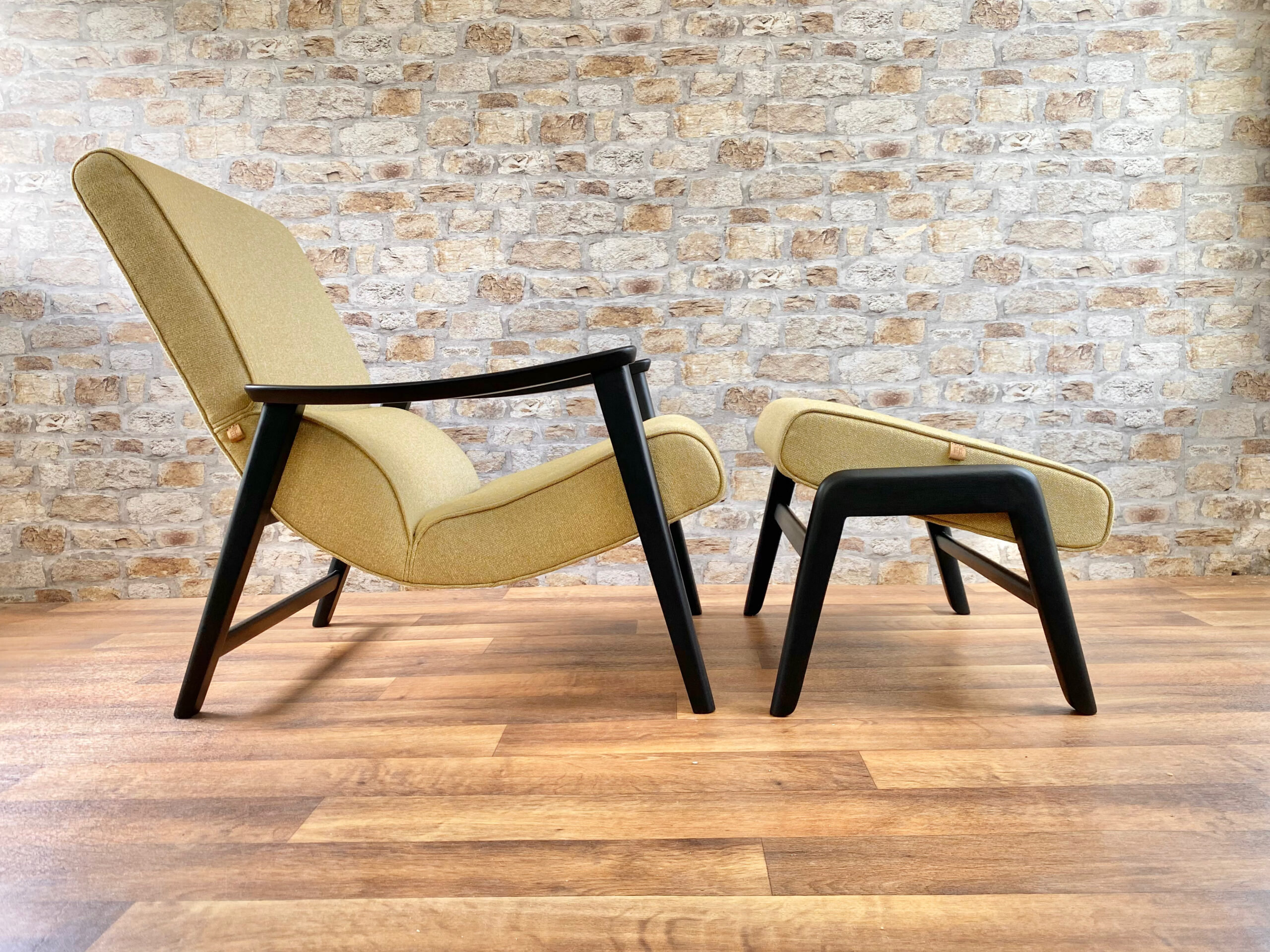 G Plan Siesta Chair & Footstool