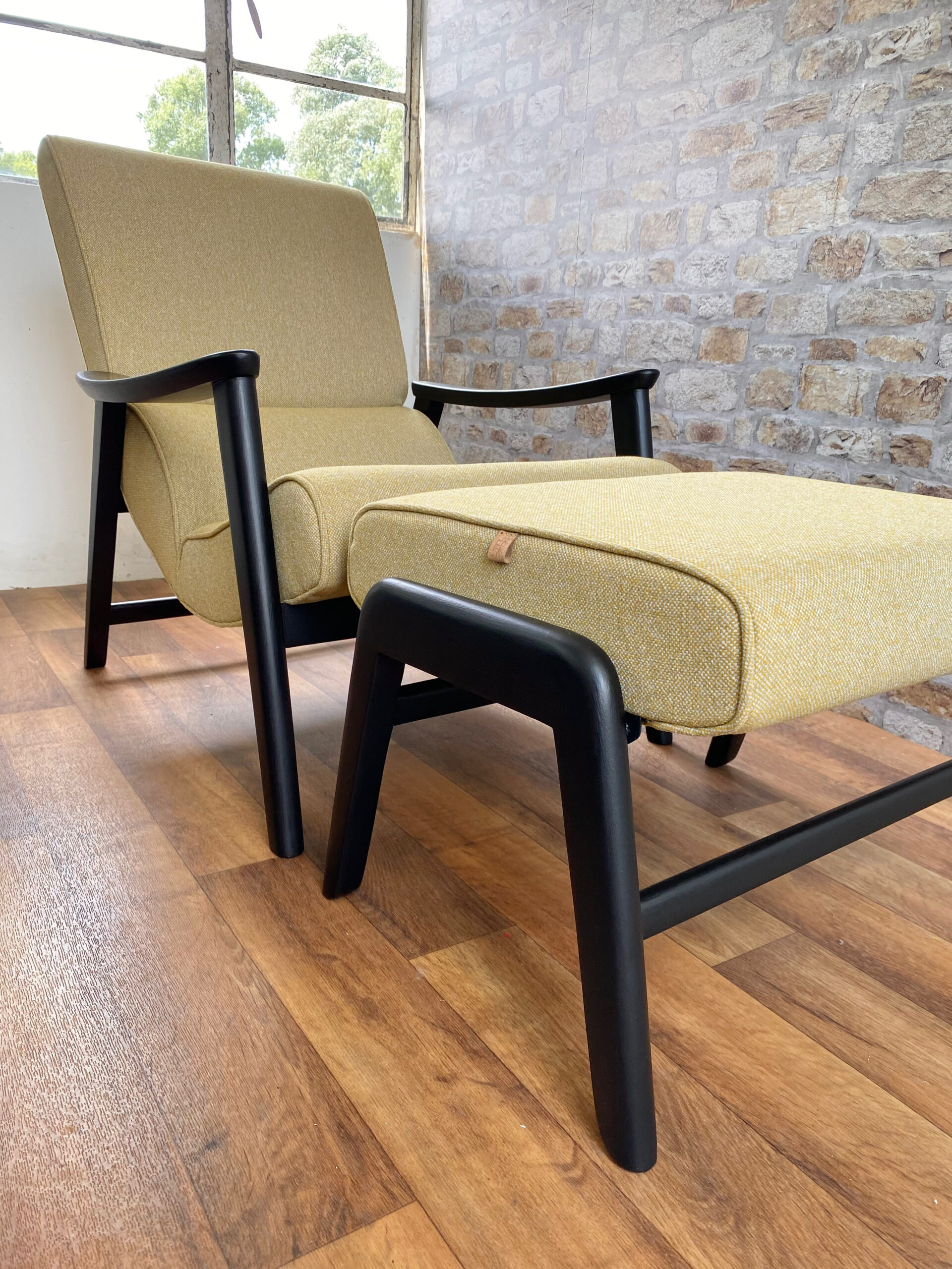 G Plan Siesta Chair & Footstool